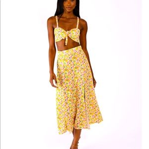 NWT Resa skirt and crop top - size medium